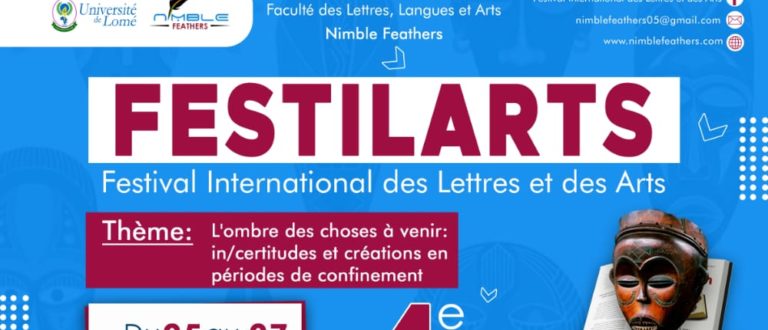 Article : Togo/Festival international des Lettres et des Arts 2021 : Les acteurs culturels à pied d’œuvre pour une relève assurée