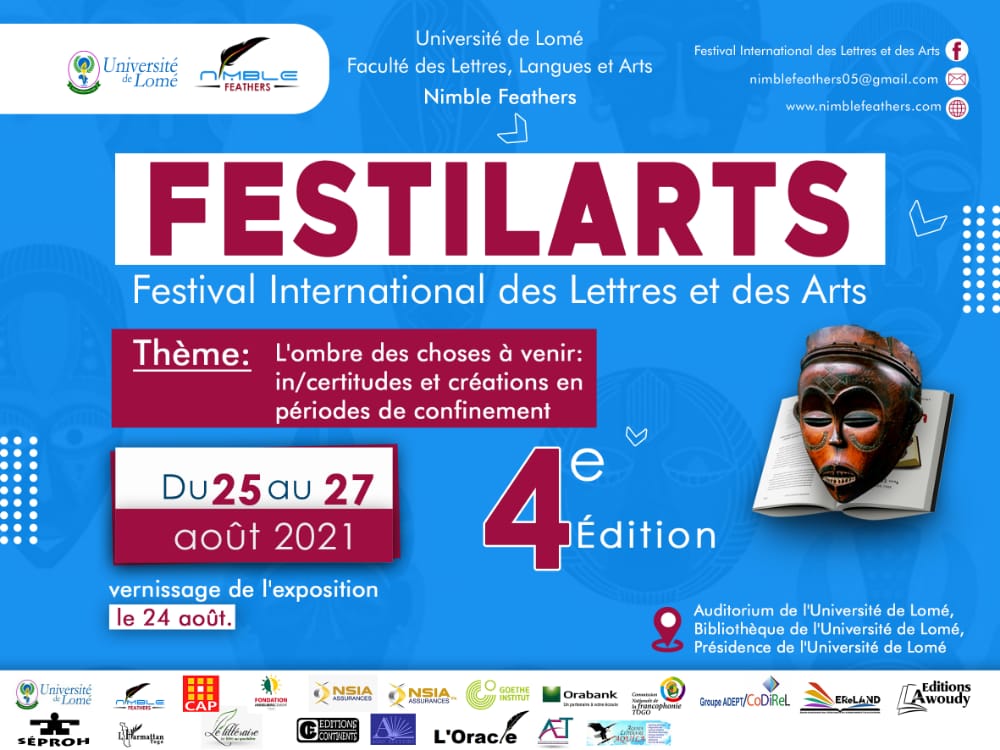Article : Togo/Festival international des Lettres et des Arts 2021 : Les acteurs culturels à pied d’œuvre pour une relève assurée